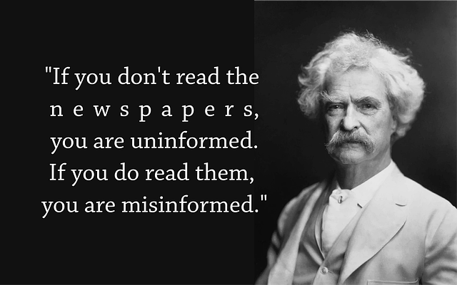 citations Mark Twain