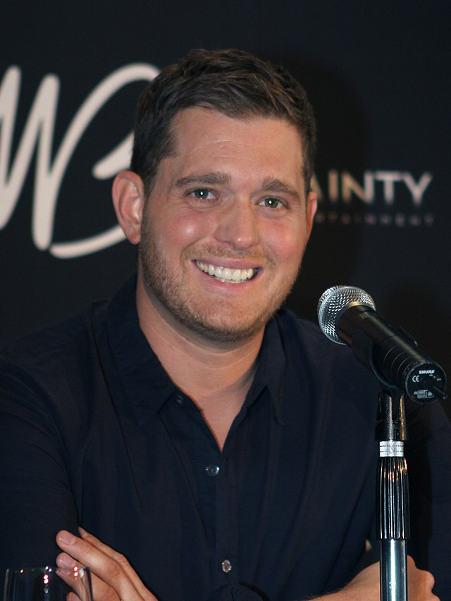 Michael Bublé performing in Sydney, Australia in February 2011.