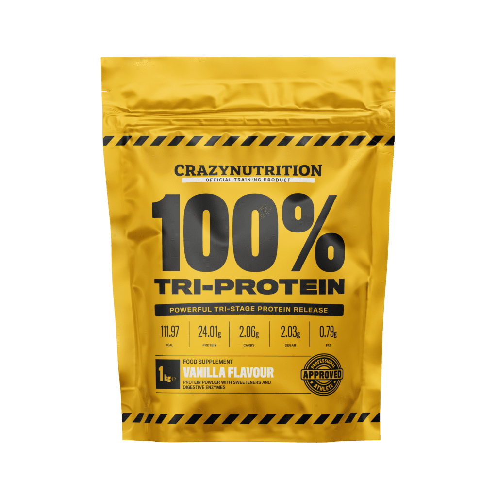 Crazy Nutrition Tri Protein (Vanilla)