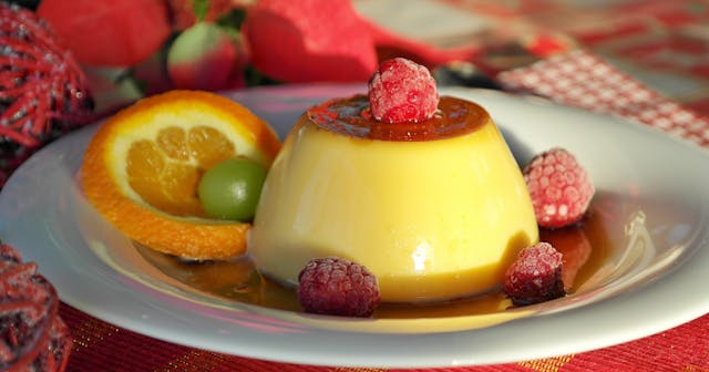 Flan de leche