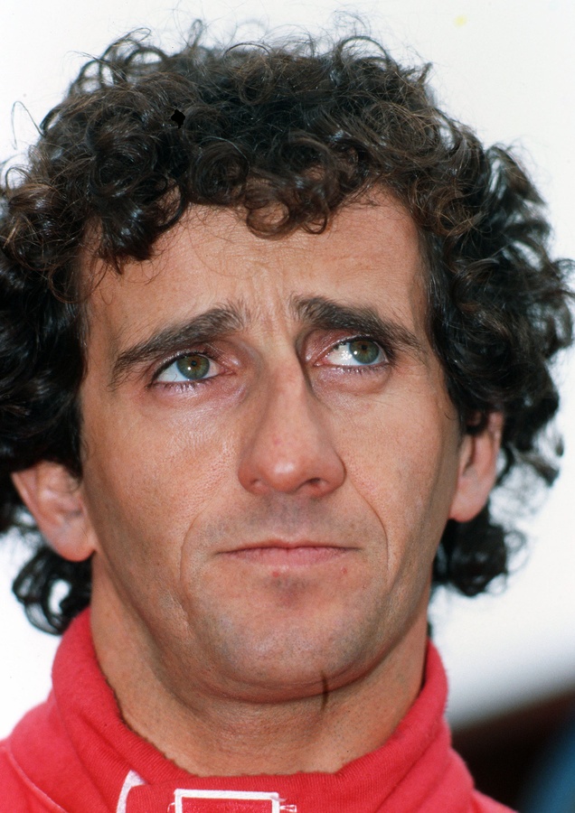 Alain Prost F1 face 1